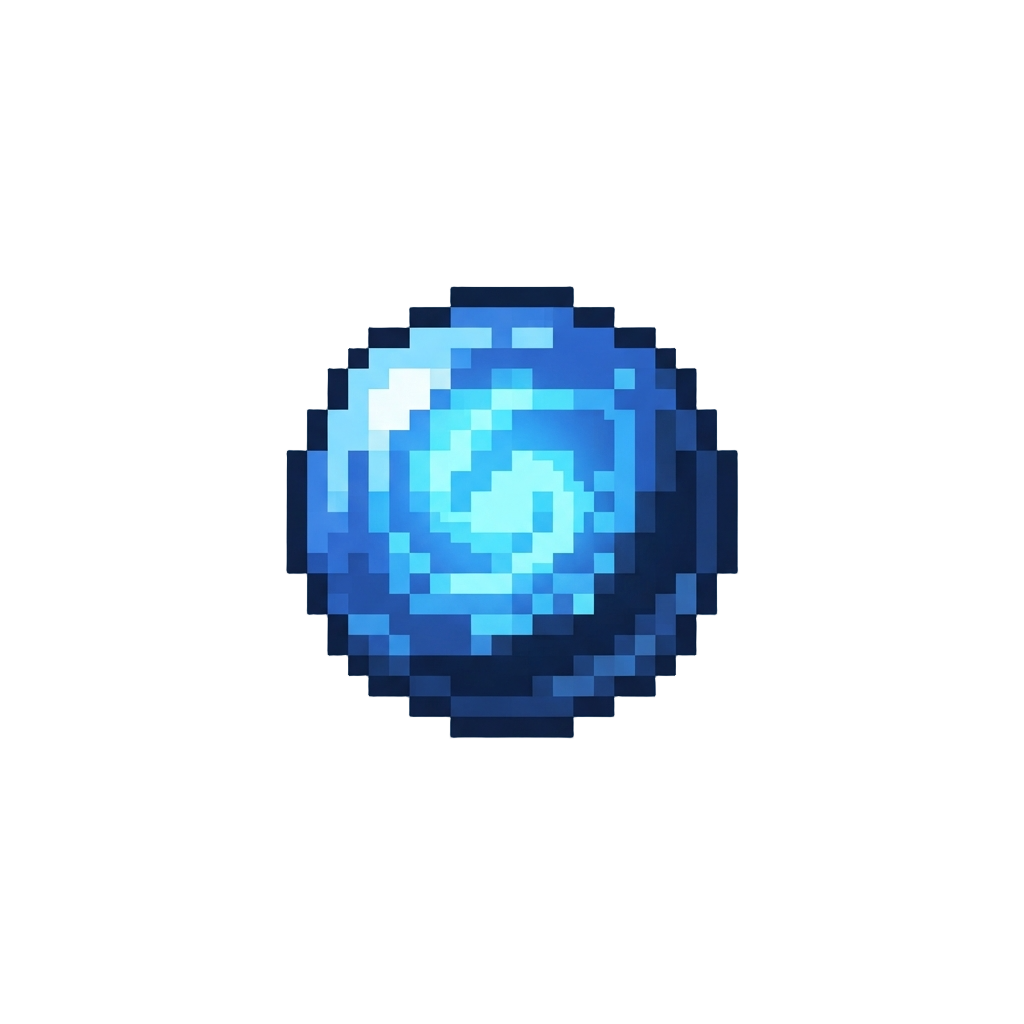 A Cobalt Blue Power Glow