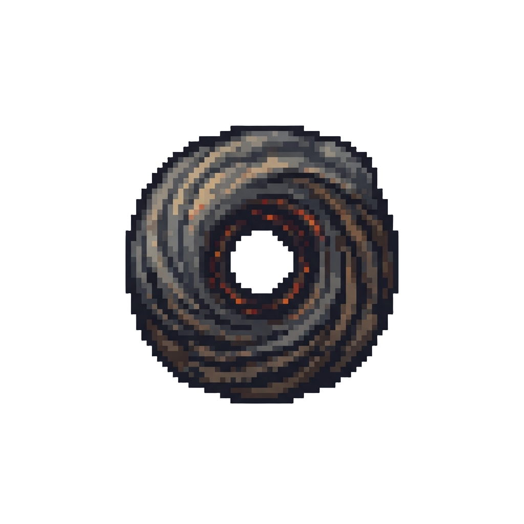 A Dramatic Burnout Donut Circle