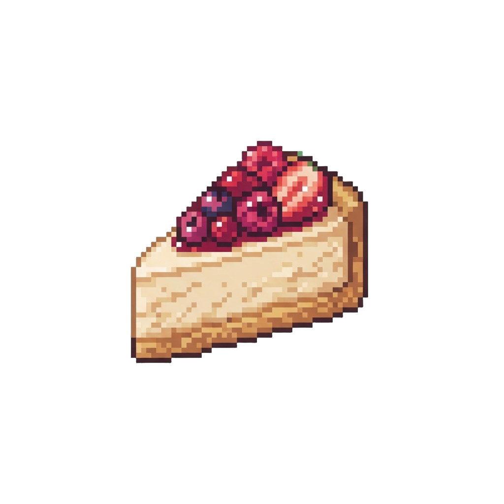 A Tiny Slice of Berry Cheesecake