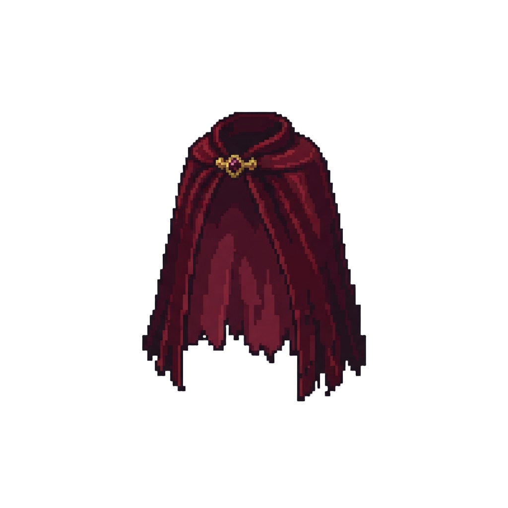 A Frayed Antique Vampire Cape