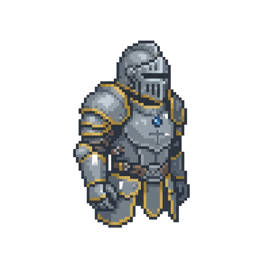 A Heavy Titanium Paladin Armor Frame