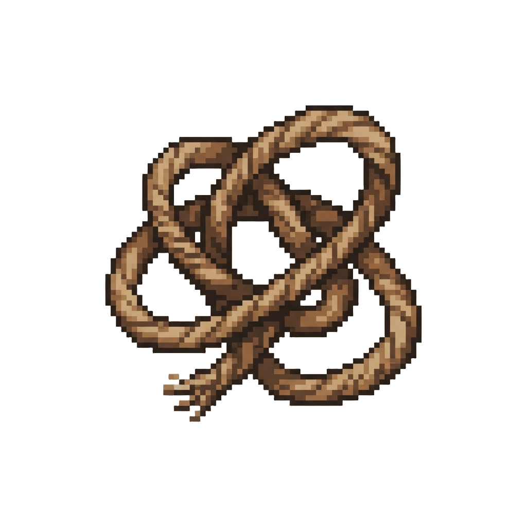 A Tangled Loop of Twine