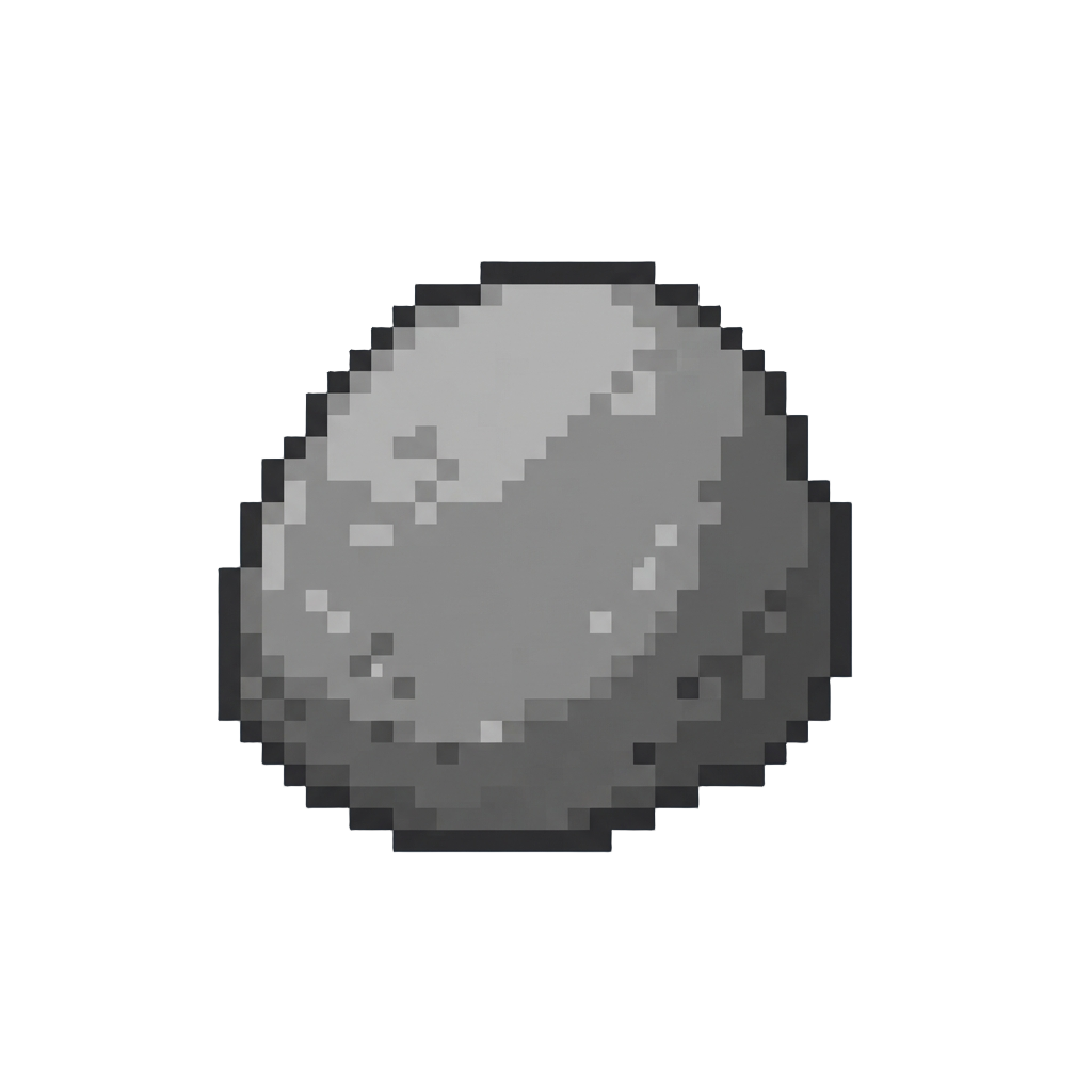 A Plain Grey Pebble