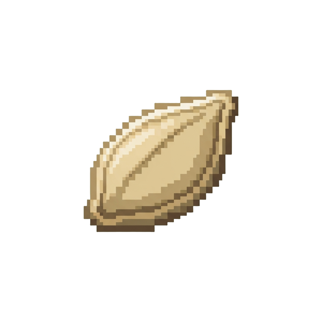 A Dried Pumpkin Seed