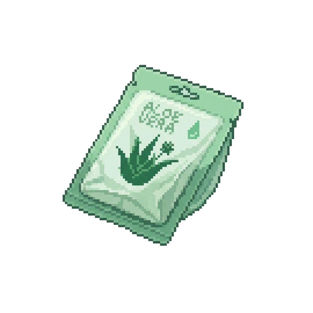A Soothing Aloe Vera Sheet Mask