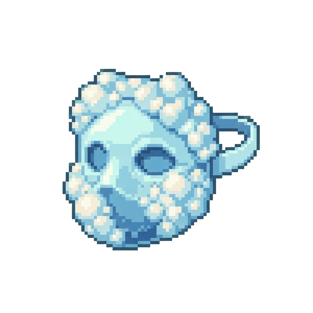 An Overly Foamy Bubble Mask