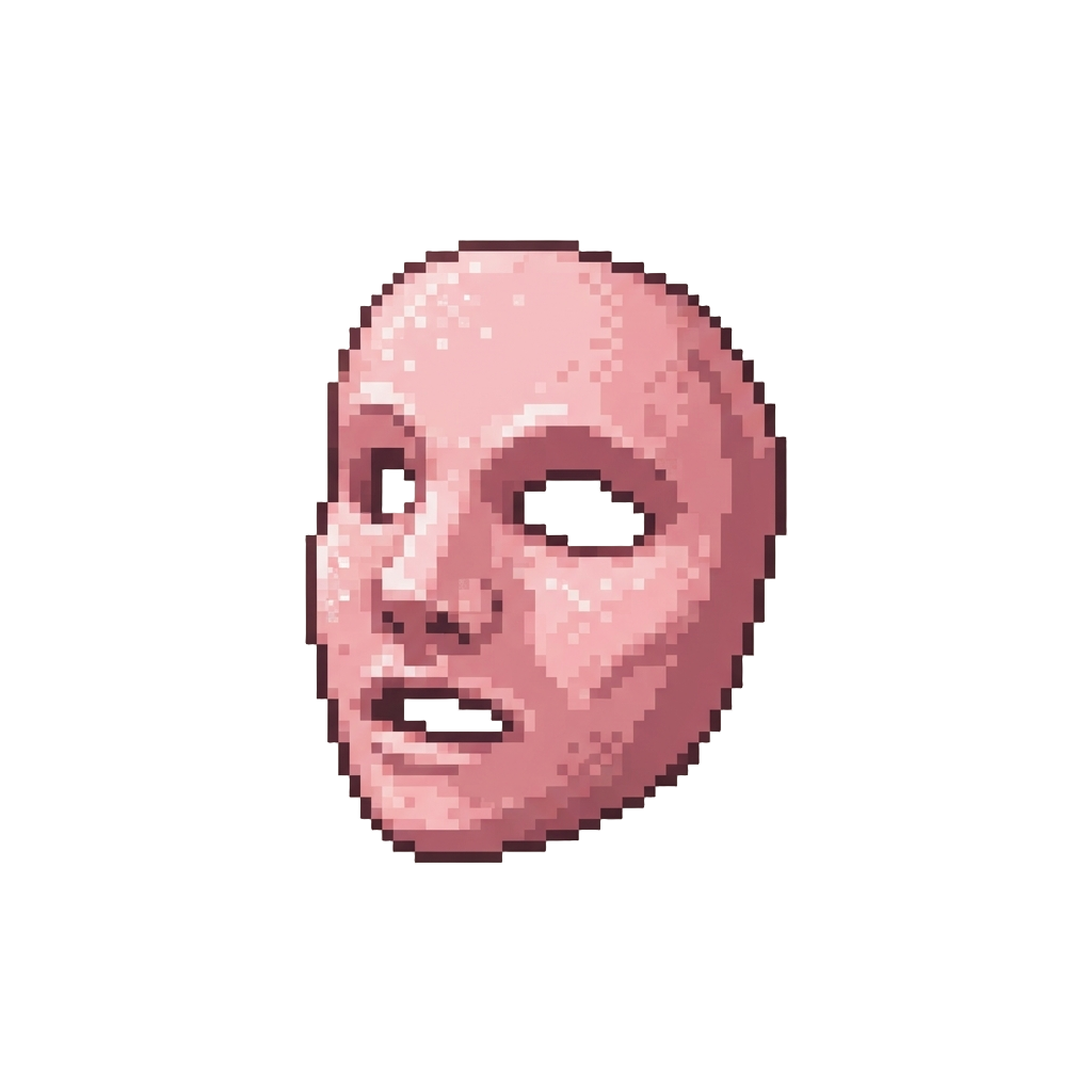 A Powdery Pink Clay Face Mask