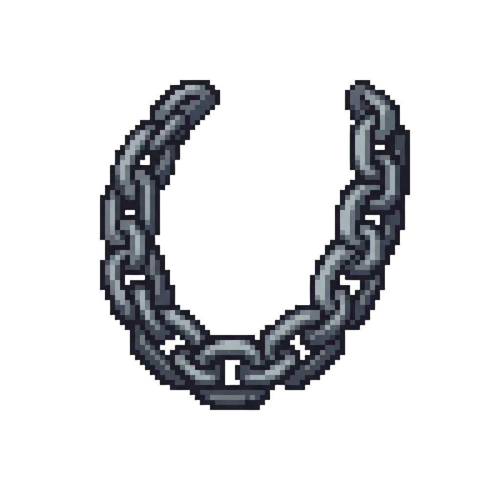 A Heavy Metal Chain Link Necklace