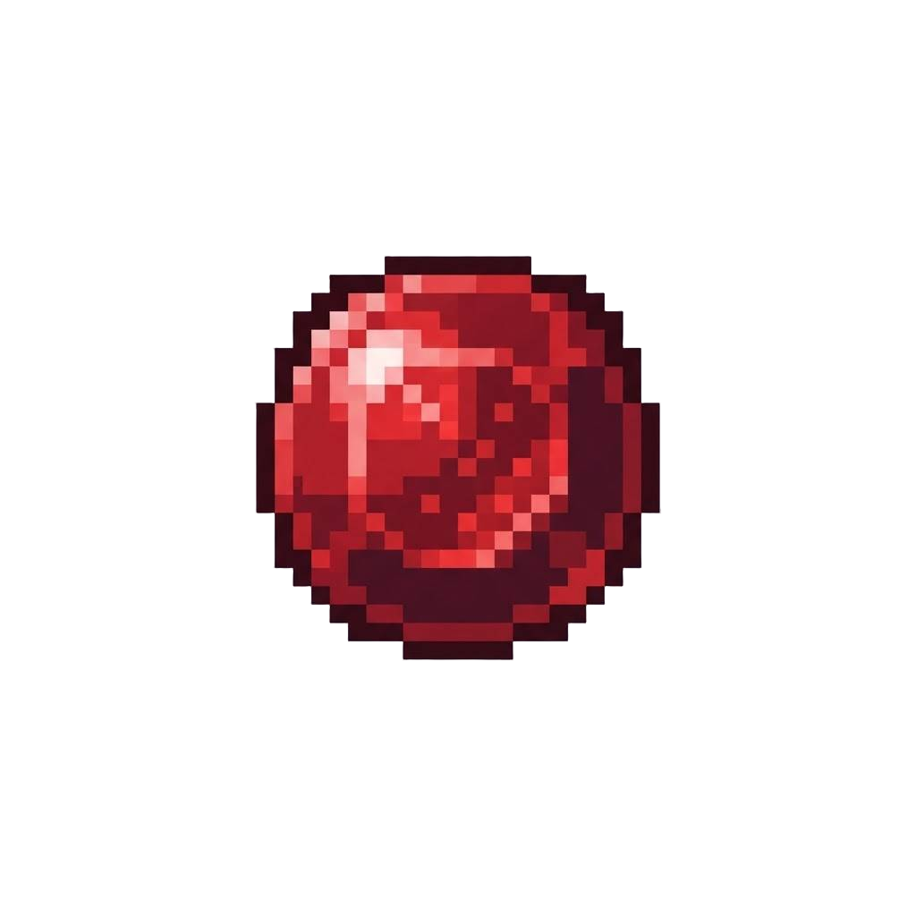 A Blood-red Crystal Orb
