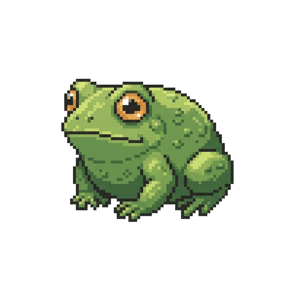 A Slimy Green Toad