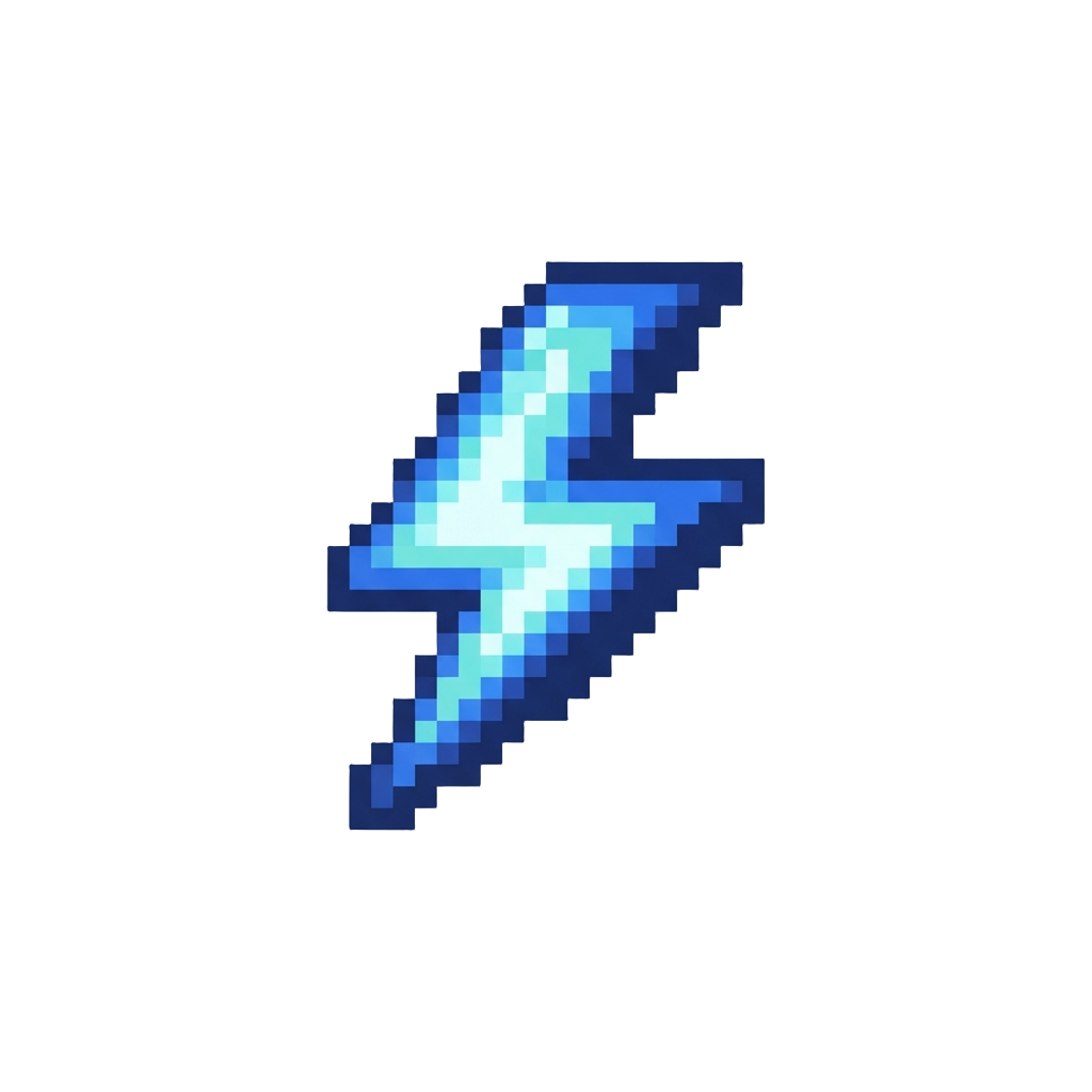 An Electric Blue Thunderclap
