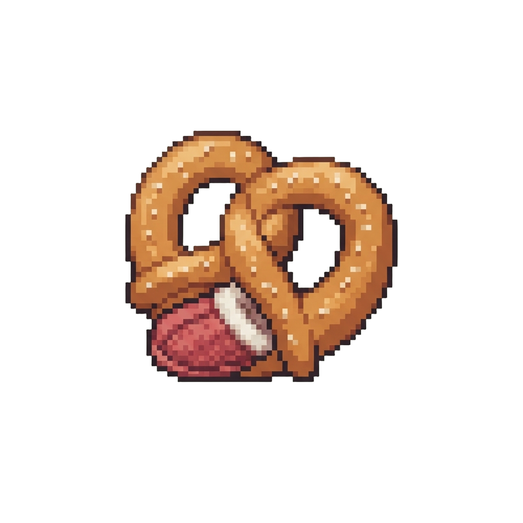 A Slipper-in-mouth Pretzel Fold