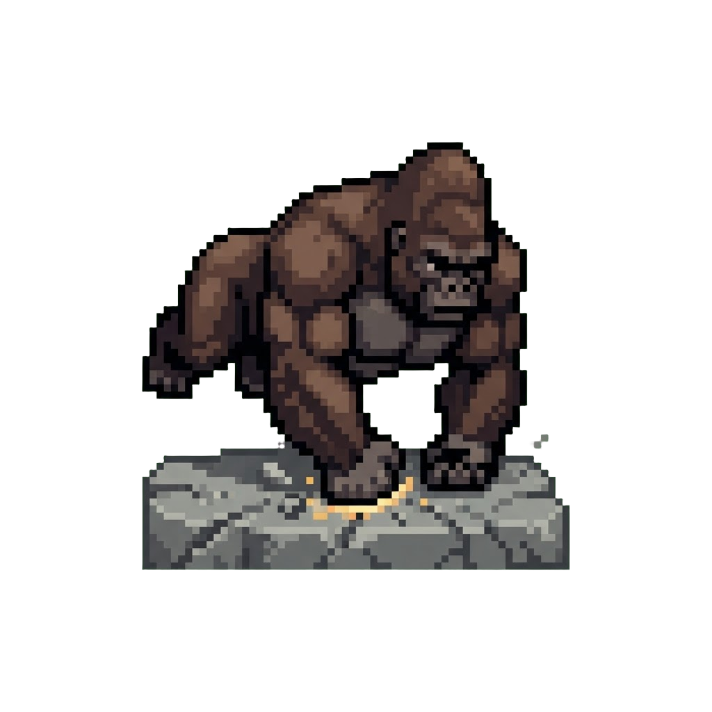A Heavy Chest-first Gorilla Press Slam