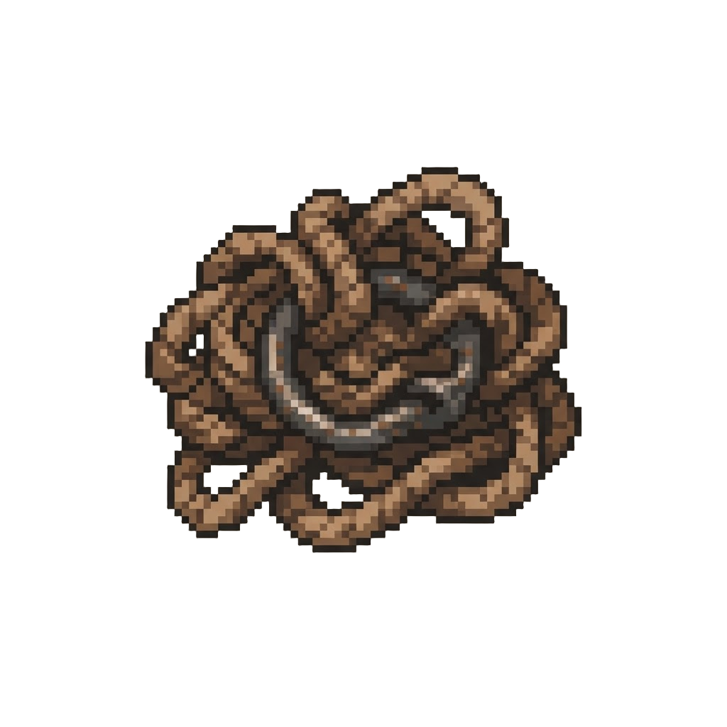 A Complete Rope Collapse and Ring Cave-in