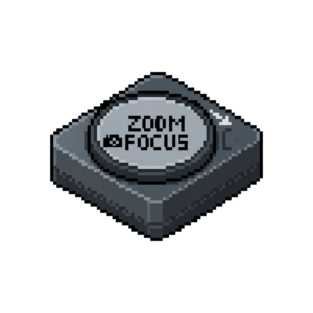 Camera Zoom Focuses on Wrong Desk Button
