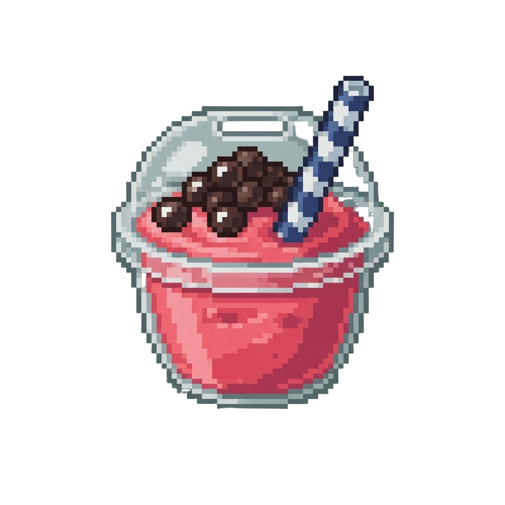 Frozen Boba Slushie Bowl