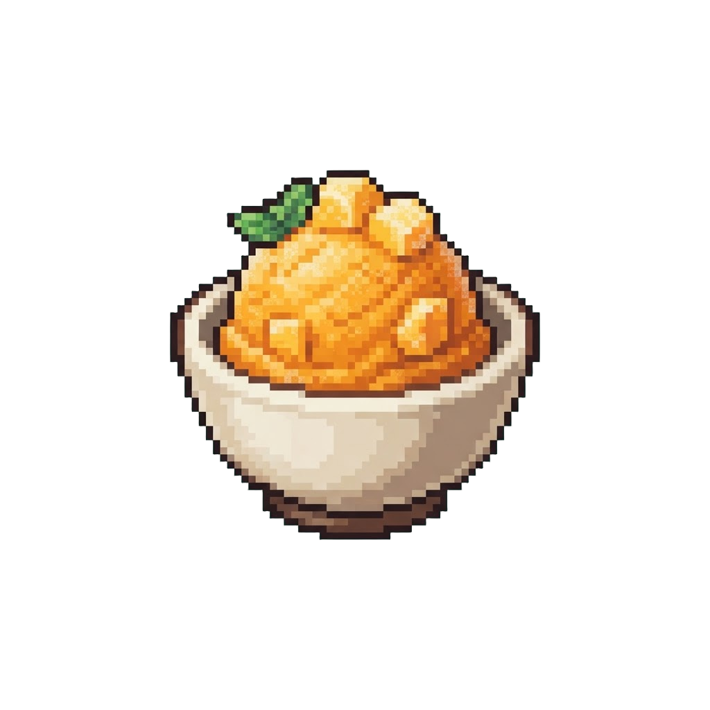 Frozen Mango Gelato Bowl