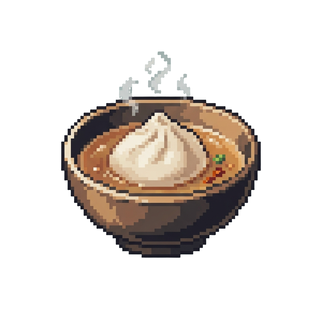 Steaming Giant Soup Dumpling Bowl