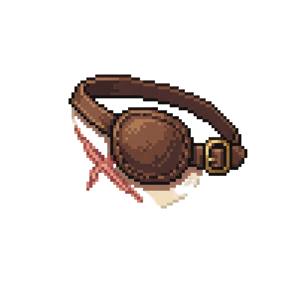 A Cute Pirate Eye Patch and Scar