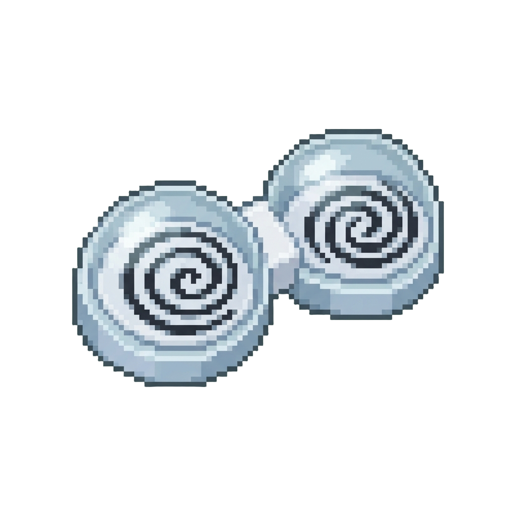 A Pair of Spiral Googly Eyes