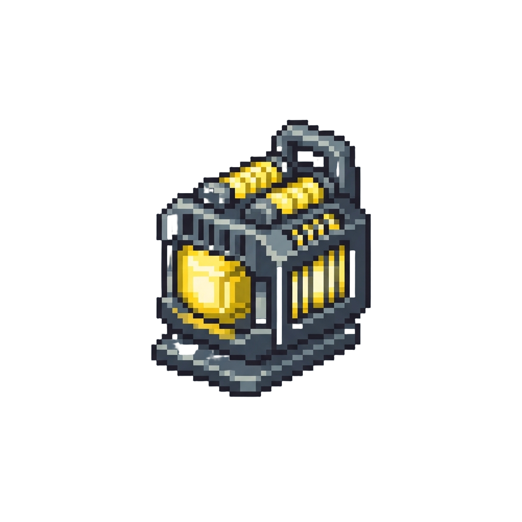 A Flickering Yellow Sub-light Power Drain