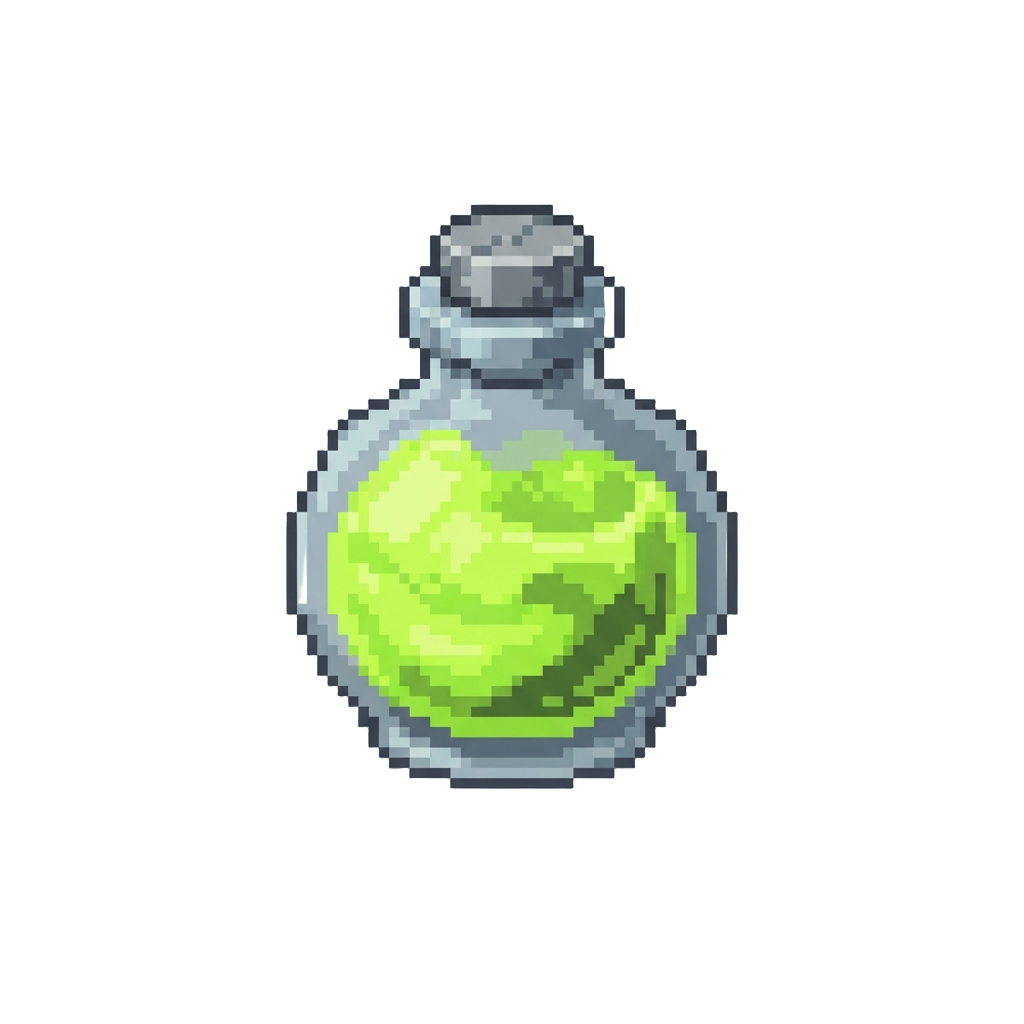 Hyper-fluorescent Lime Gas