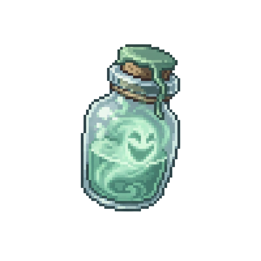 Ghostly Celadon Laughing Gas
