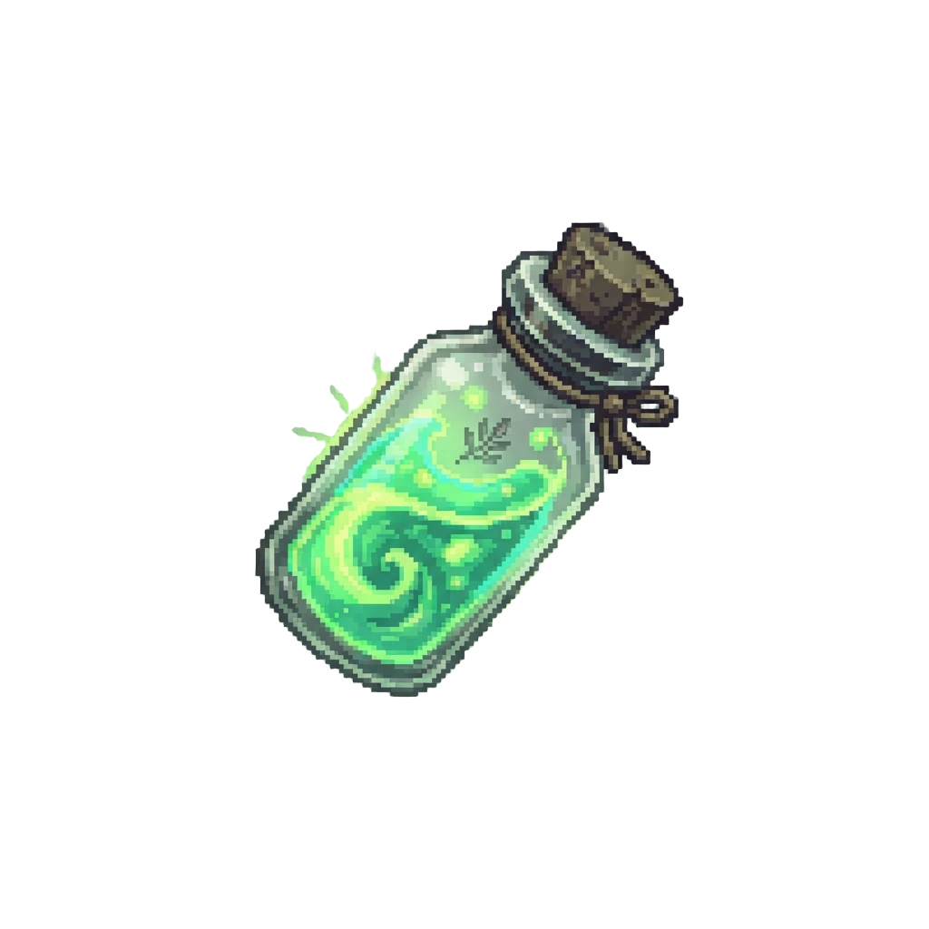 Fluorescent Sage Venom Vapors