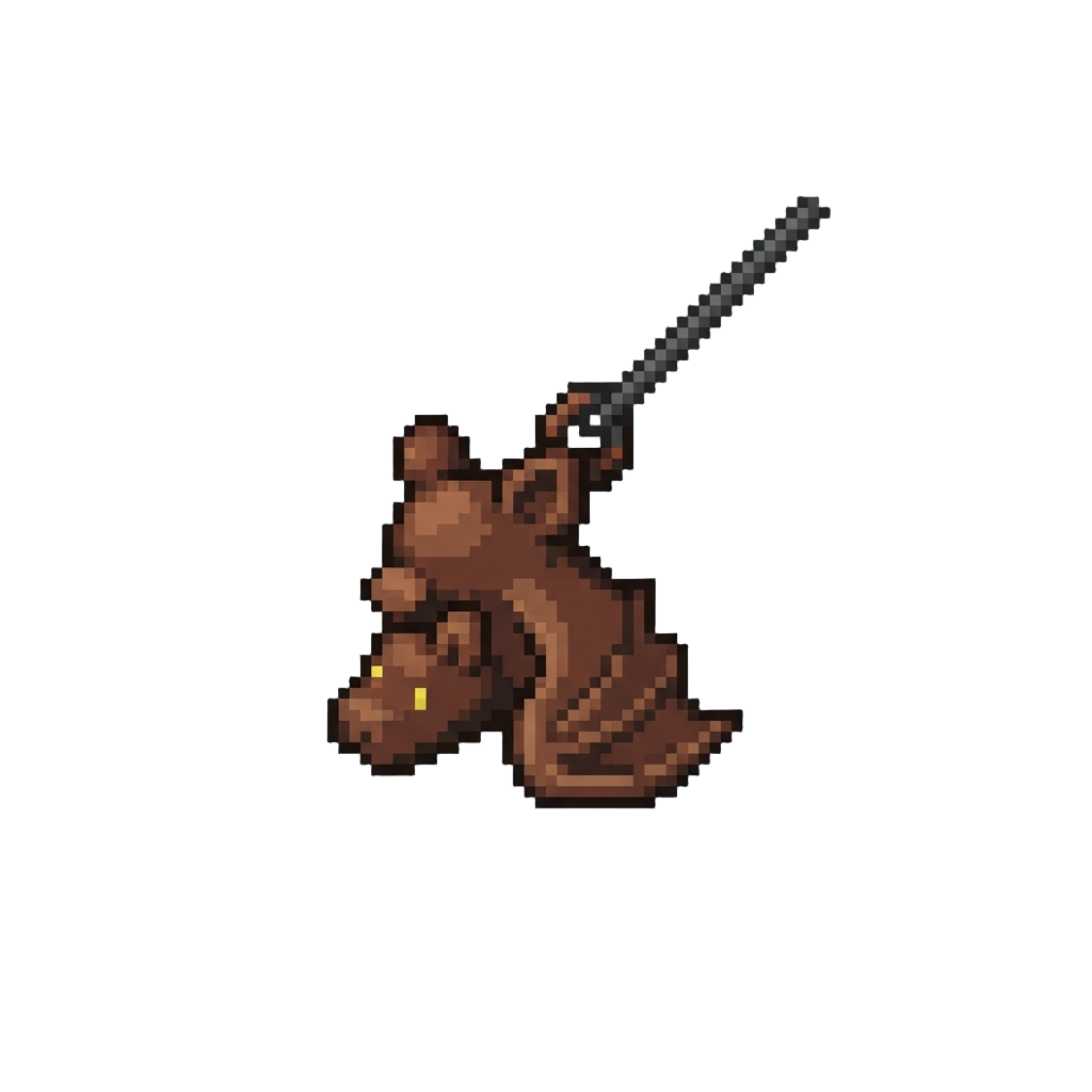 A Rubber Bat on a String