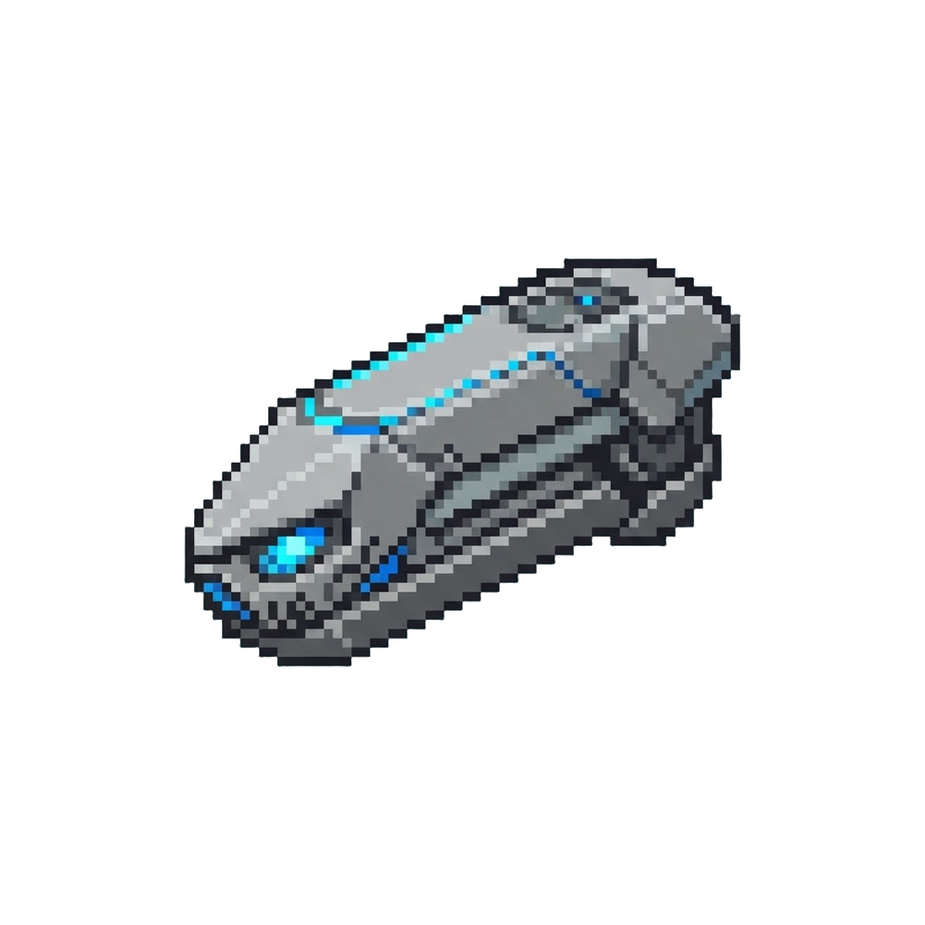 A Sleek Cybernetic Robot Slide