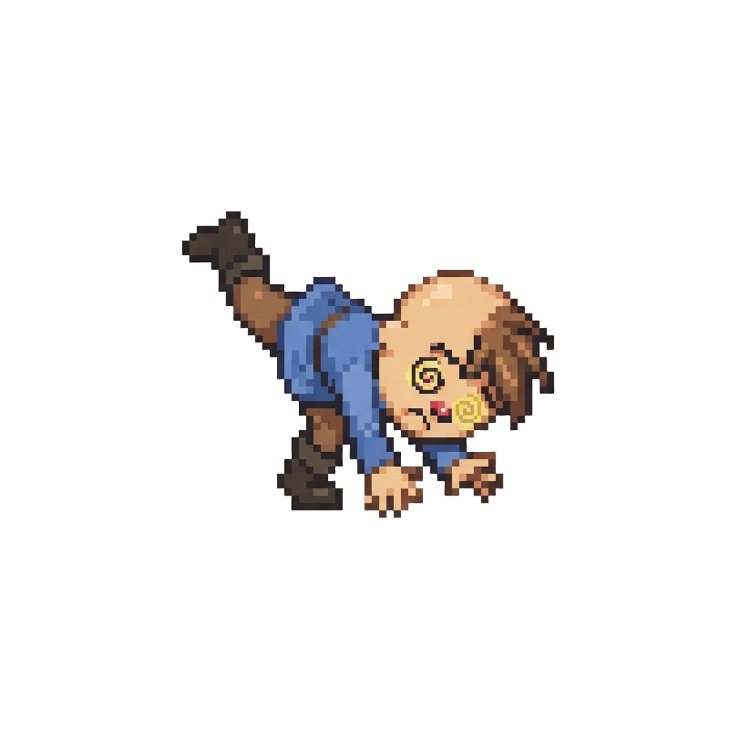 A Stumbling Dizzy Faceplant