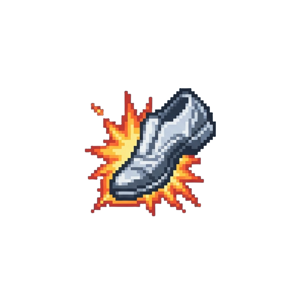 A Smooth Moonwalk with Energy Flare