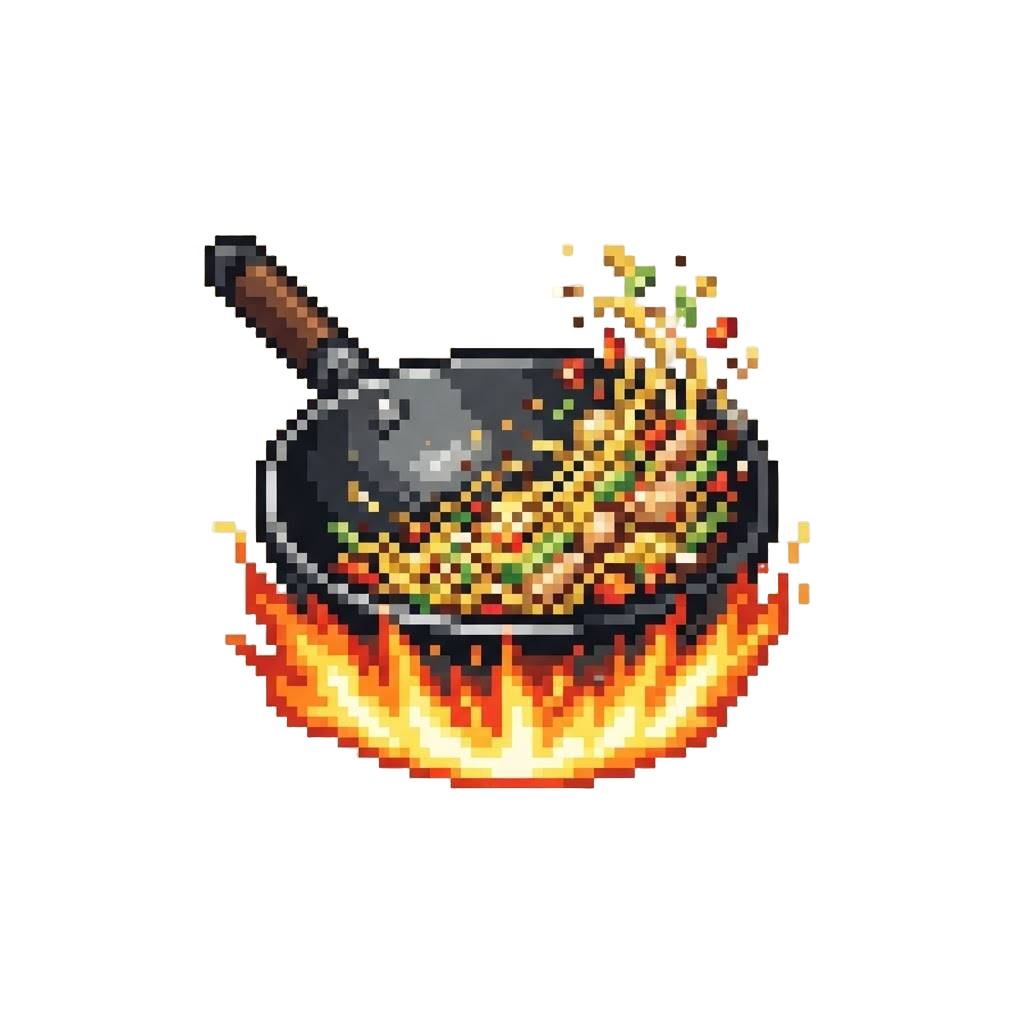 A Smooth High-speed Street Food Cooking Tutorial