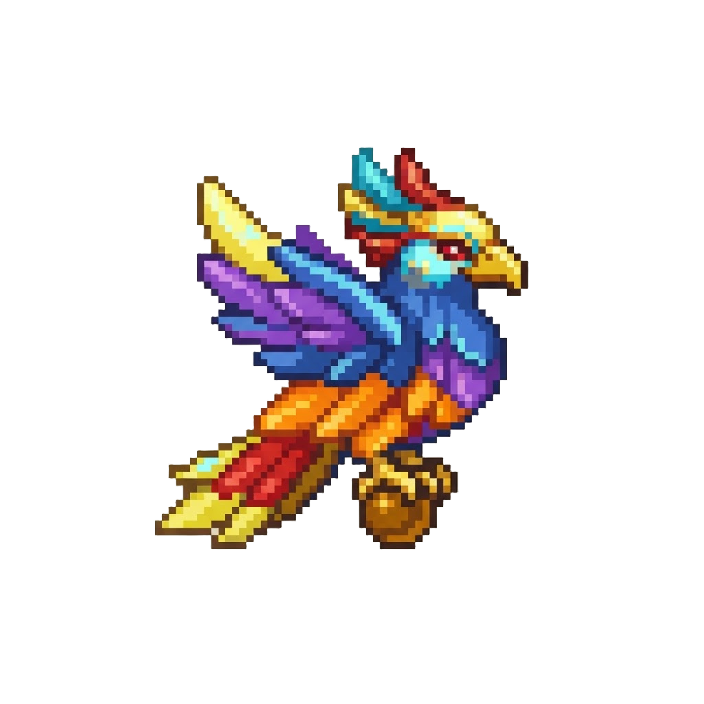 Rainbow Phoenix Emperor
