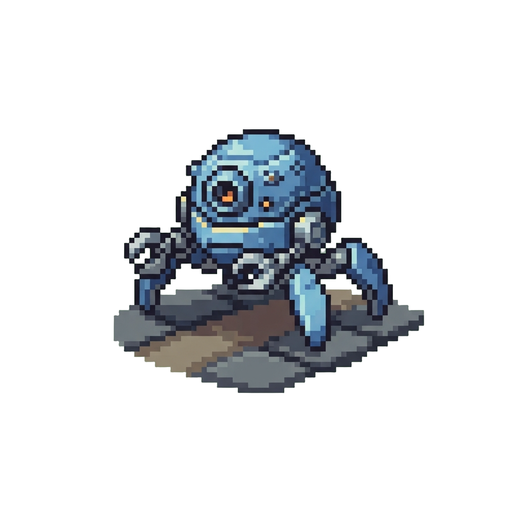A Bouncing Robotic Crab Bot Crossing the Lane