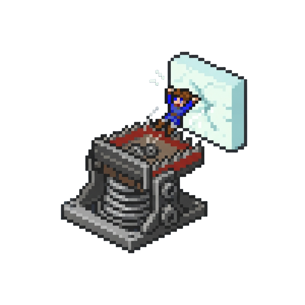 A Giant Spring Trap That Launches @image1 Straight Into a Foam Wall