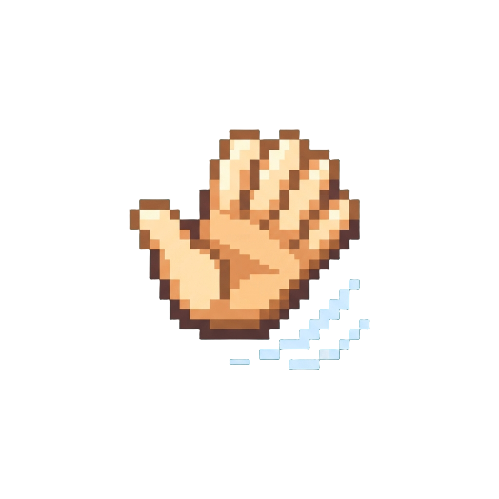 A Cheerful Mid-air Wave