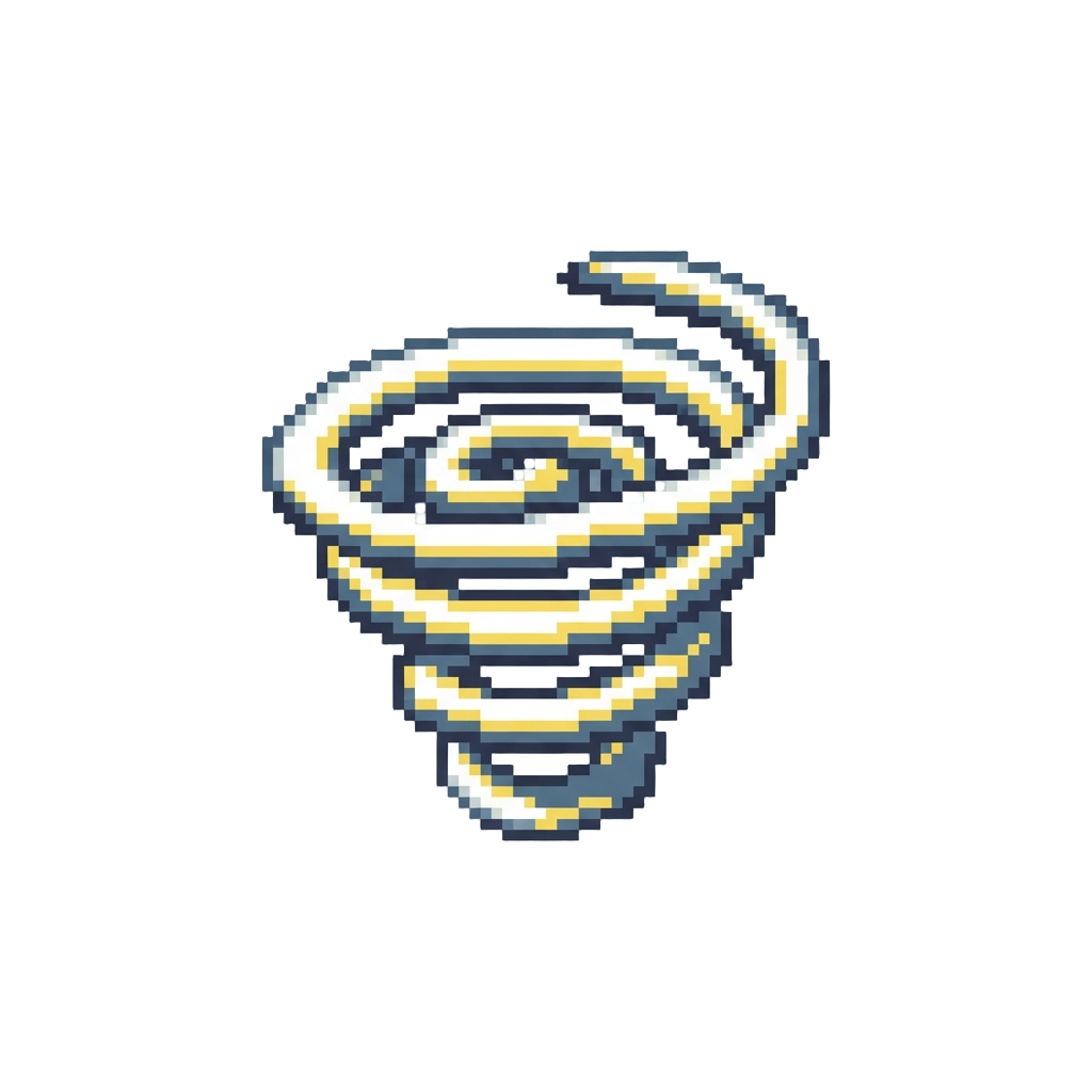 Playful Spiral Dizzy Lines