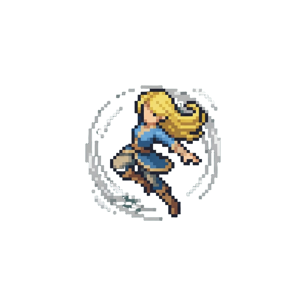 A Stylish Mid-air Spin