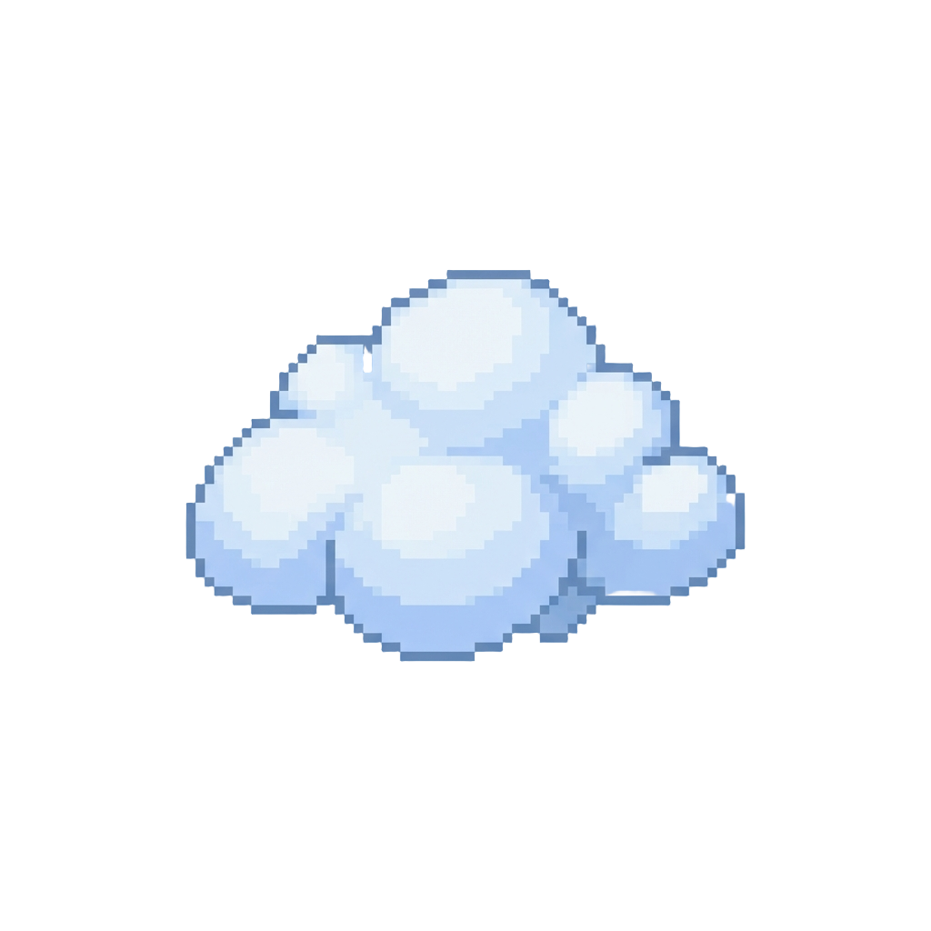 Soft Floating Cloud Puffs