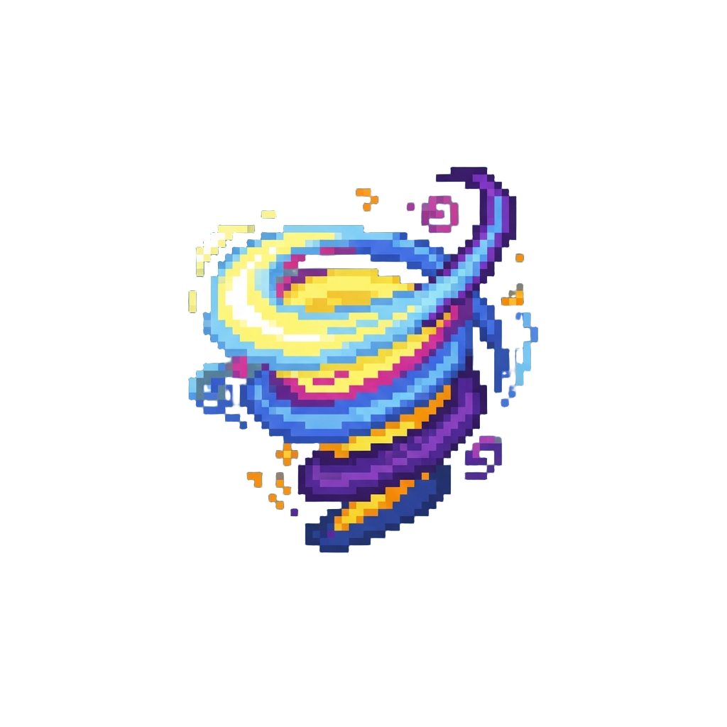 Funny Swirl Energy Lines