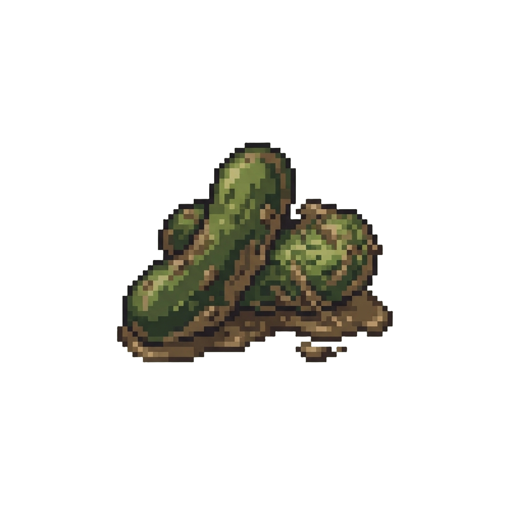 Soggy Sour Pickles and Mud