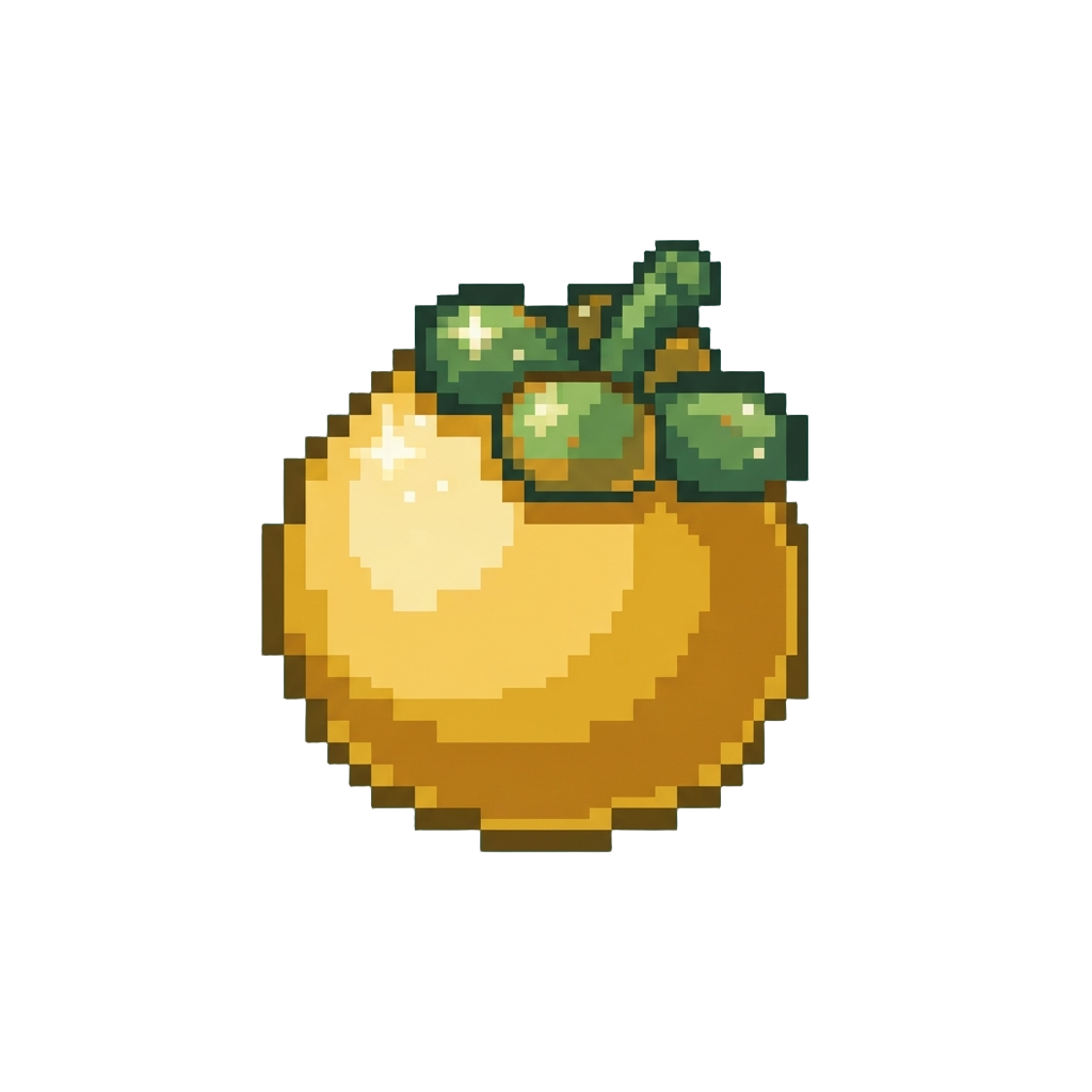 Sparkling Golden Mangosteen
