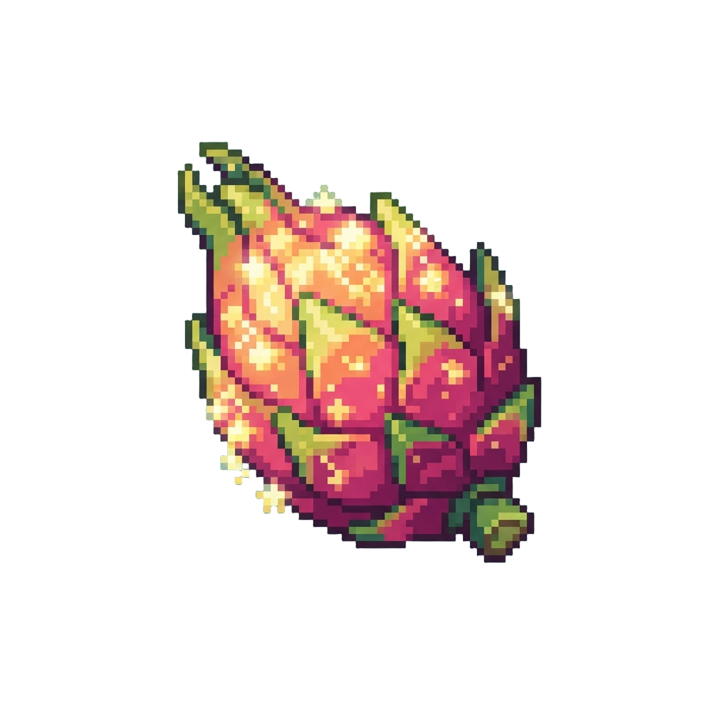 Rainbow Dragonfruit and Glowing Star-sugar