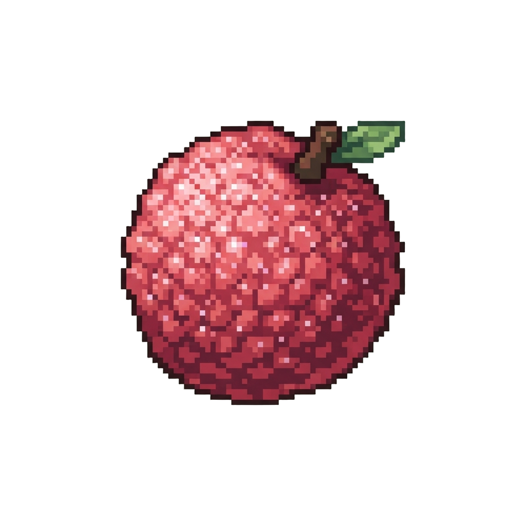 Glittering Sugar-dusted Lychees