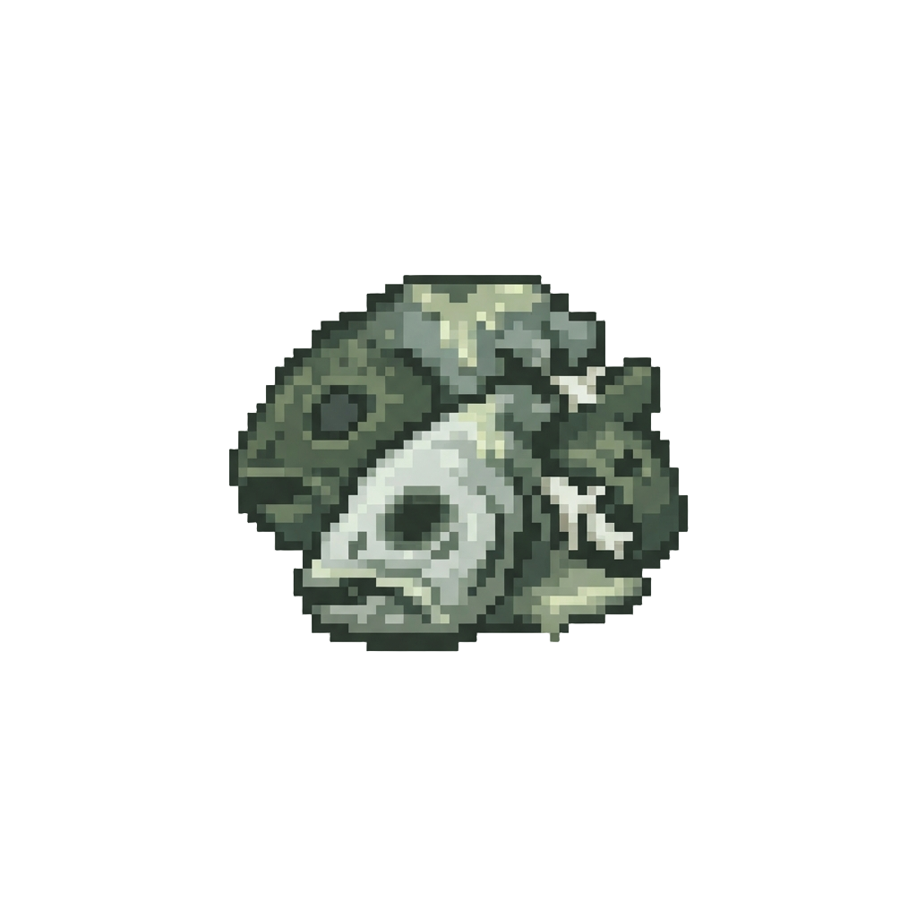 Mushy Rotten Fish Heads