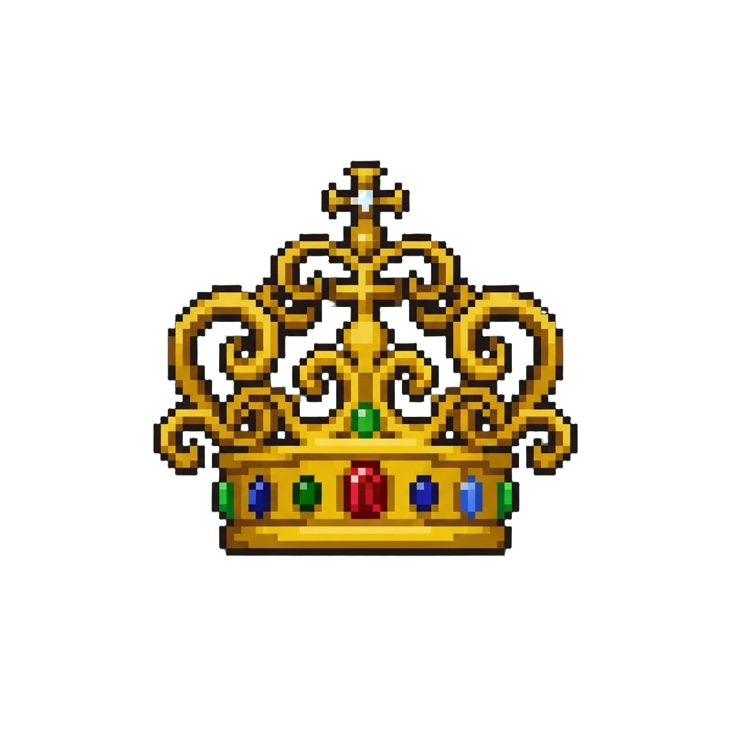 A Dramatic Crown Arabesque