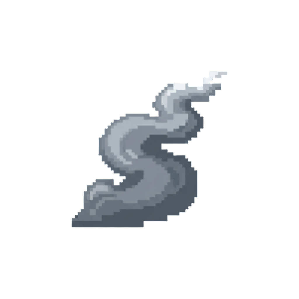 A Small Drift of Gray Smoke