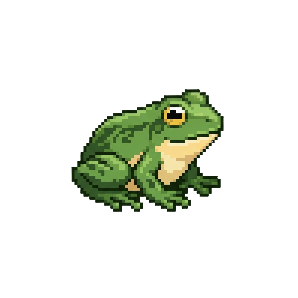 A Plain Little Garden Frog