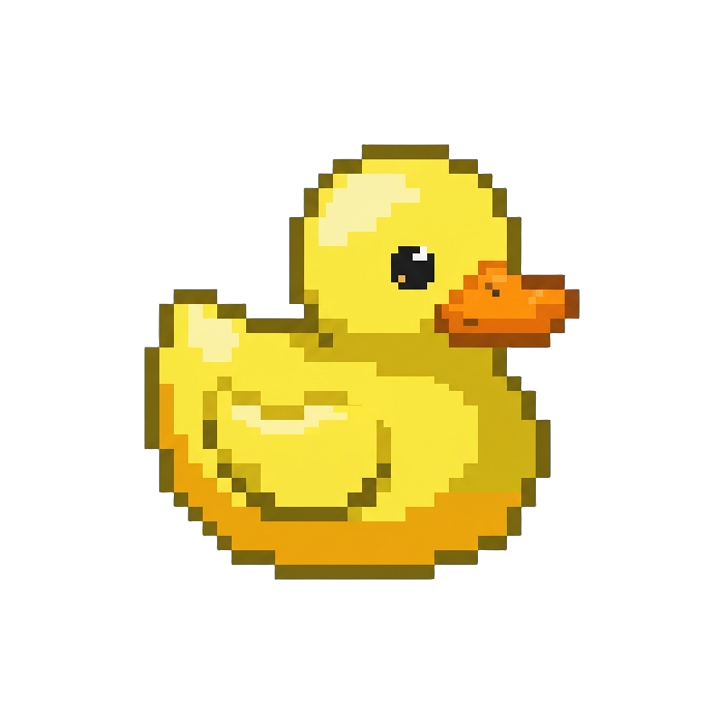 A Yellow Squeaky Rubber Duck